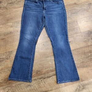 Signature by Levi Strauss Medium Blue Wide Leg Jeans